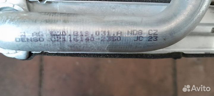 Радиатор отопителя Skoda Octavia A7