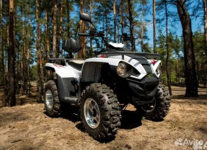 Квадроцикл linhai Z180 белый