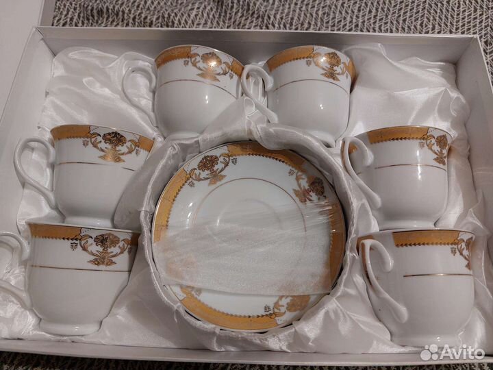 Чайный сервиз новый в коробке