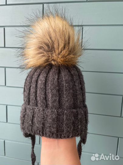 Зимняя шапка и снуд для малыша