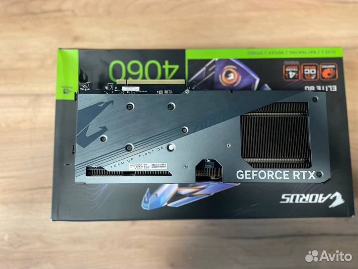 Новая видеокарта GeForce RTX 4060 8Gb aorus elite