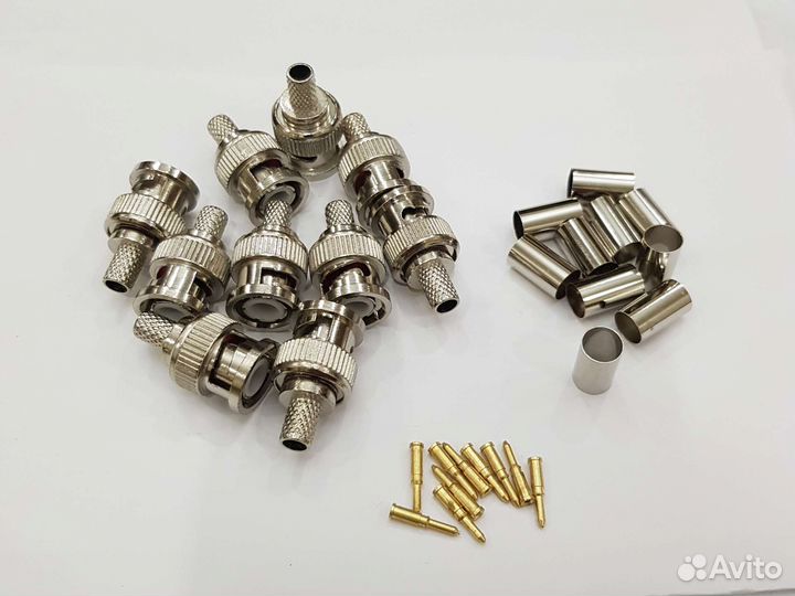 Разъём штекер BNC обжимной (RG59)