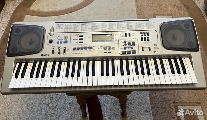 Синтезатор casio CTK-591