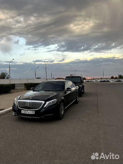 Аренда Mercedes Benz Maybach с личным водителем