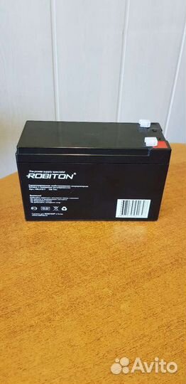Аккумулятор 12V 7Ah свинцово-кислотный robiton
