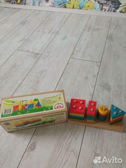 Развивающие деревянные игрушки