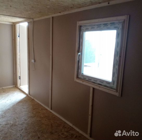 Бытовка новая 6х2,3м с пвх окном Дачная