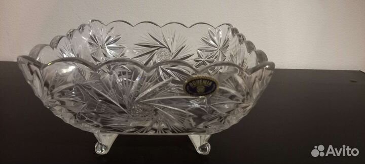 Ваза для фруктов Богемия