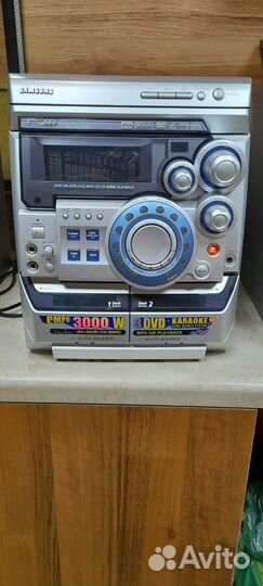 Музыкальный центр samsung с караоке