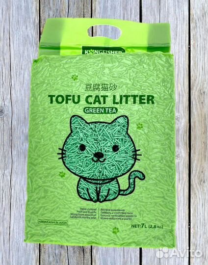 Наполнитель для кошачьих туалетов (тофу)