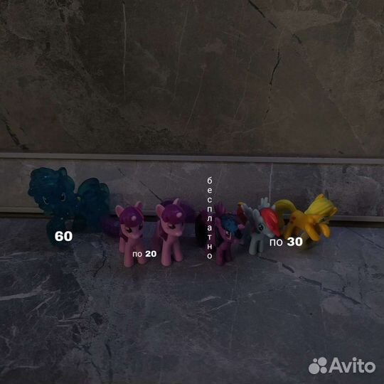 Фигурки my little pony, Barbie, Леди Баг