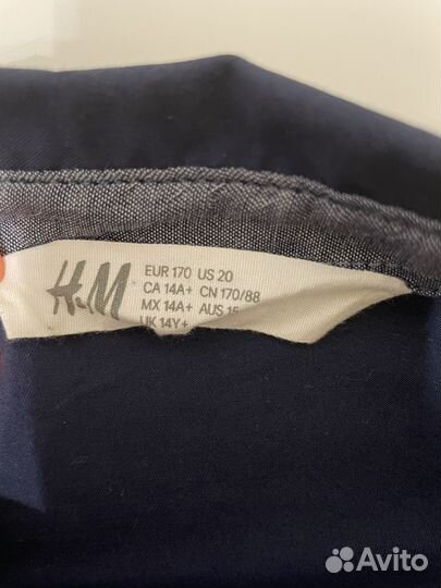 Рубашка для мальчика 164