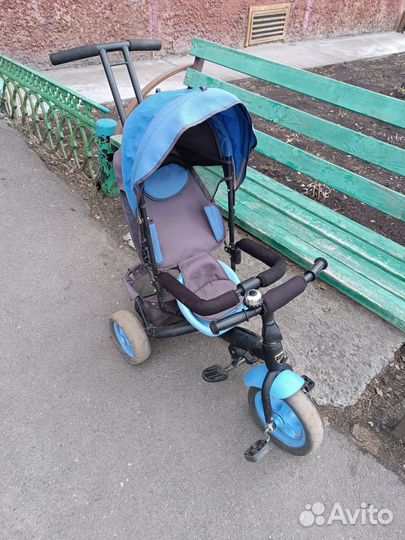 Детский трехколесный велосипед бу