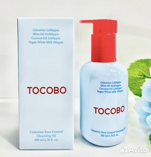 Гидрофильное масло tocobo Calamine Pore Control