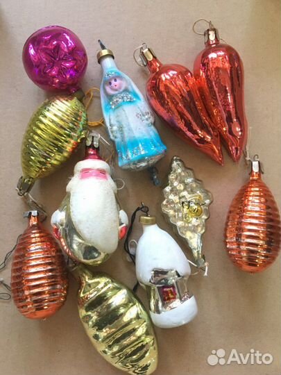 Елочные игрушки СССР