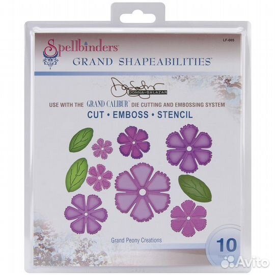 Набор ножей Spellbinders Shapeabilities 