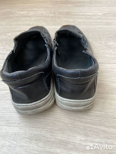 Туфли школьные кожаные 36р