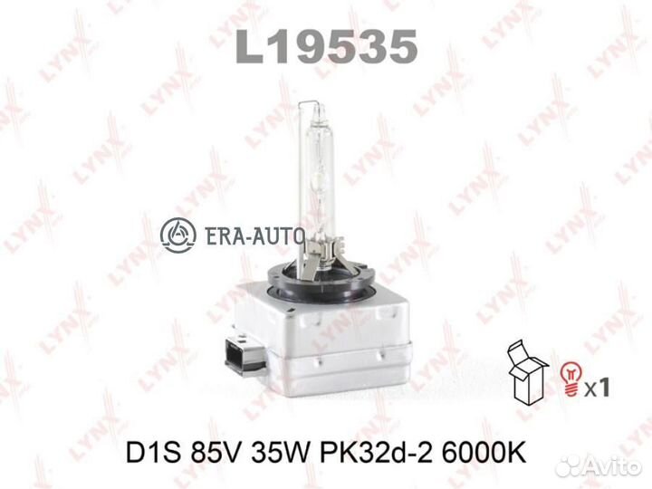 Lynxauto L19535 D1S 12V 35W PK32d-2 6000K