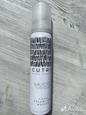 Мусс для волос cutrin muoto strong volume