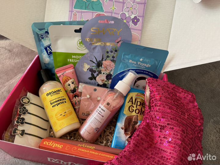 Beauty box с косметикой