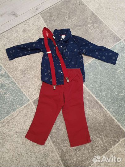 Костюм рубашка и брюки для мальчика