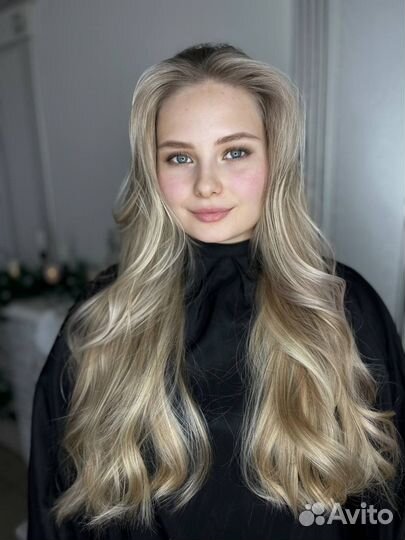 Сложное окрашивание волос airtouch, шатуш, балаяж