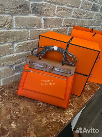 Сумка hermes Herbag новая в коробке