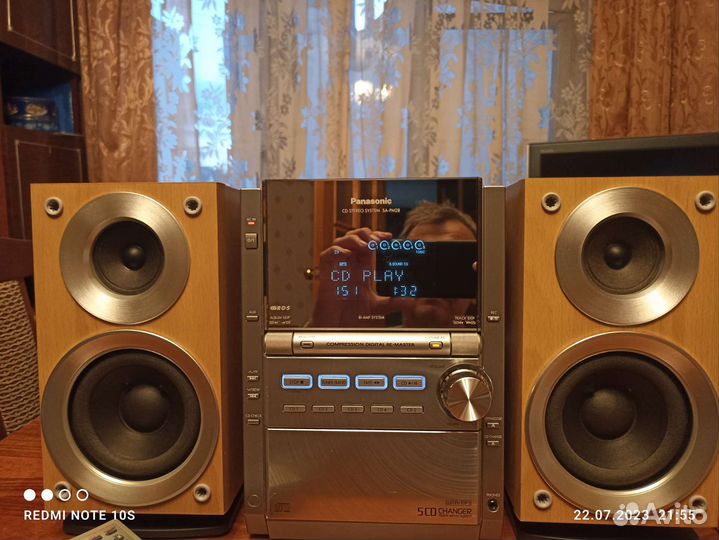 Музыкальный центр panasonic sa pm28