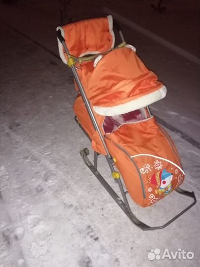 Санки коляска Ника