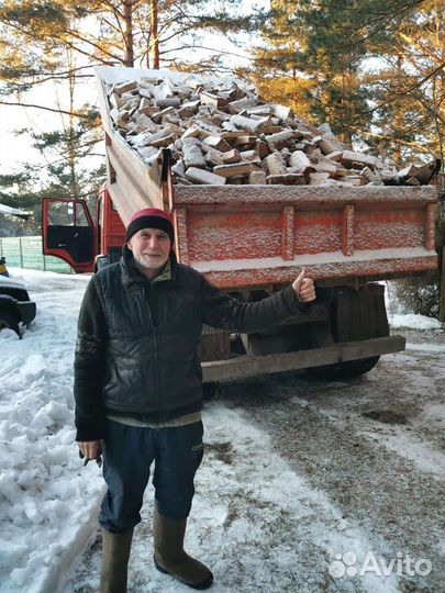 Дрова. Колотые