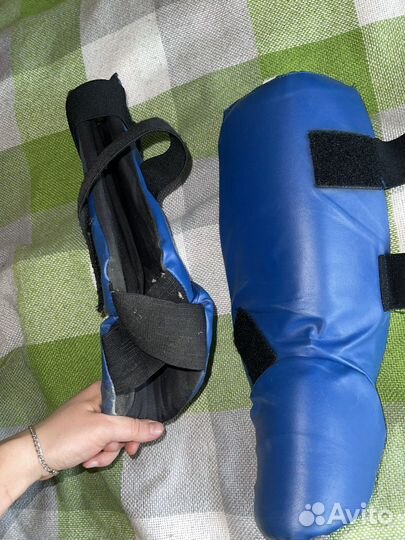 Защита голени и стопы для единоборств детская