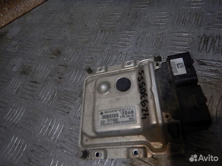 Блок управления двигателем Hyundai Solaris