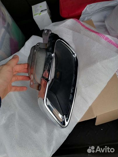 Накладки на выхлоп bmw x6