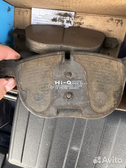 Тормозные колодки на bmw x5 f15
