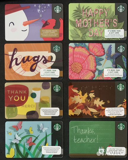 Карта Starbucks США