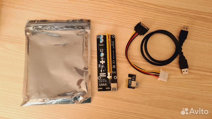 Новый Райзер VER 006s Molex, Кабель USB 60 см