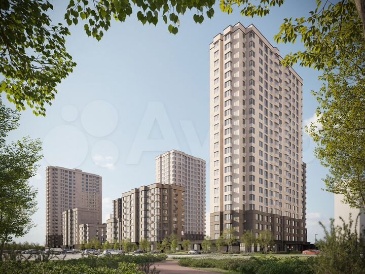 1-к. квартира, 40,4 м², 22/23 эт.