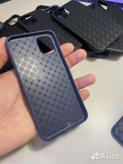 Плетеные чехлы на iPhone 11/12/13/Pro/Max