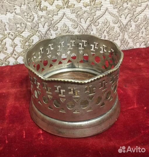 Антикварная подставка для шампанского