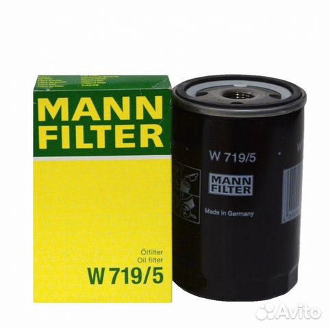 Фильтр Масляный mann W719/5 ford