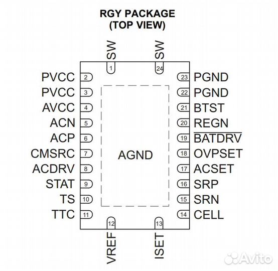 Микросхема BQ24133