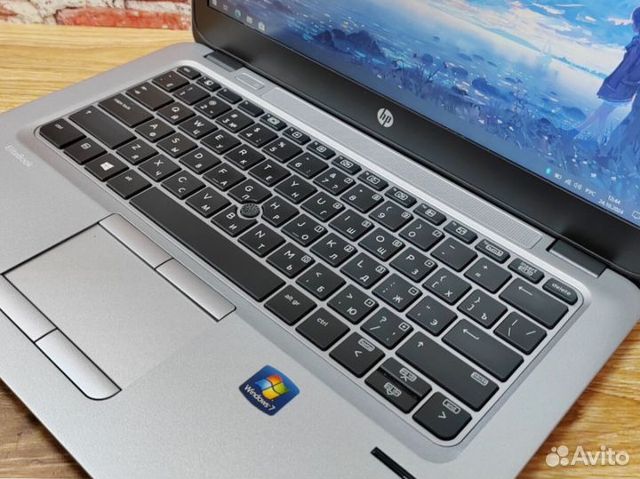 Ноутбук SSD AMD HP EliteBook для игр учебы работы