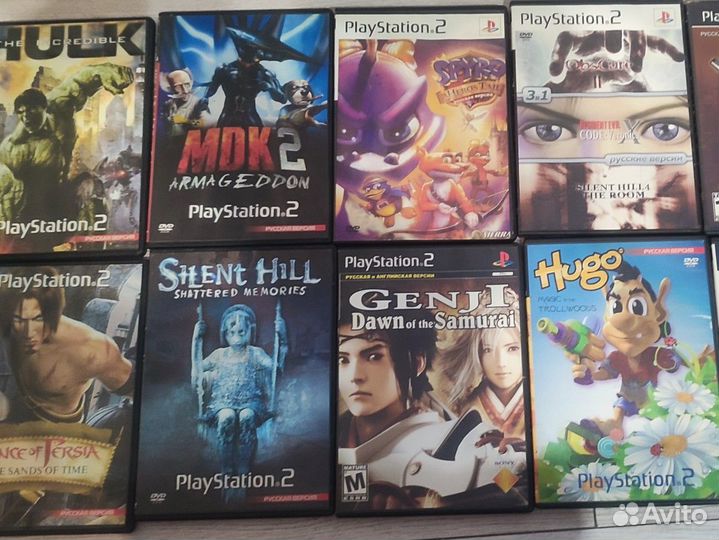 Диски на playstation 2 ps2 пс2