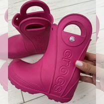 Резиновые сапоги crocs