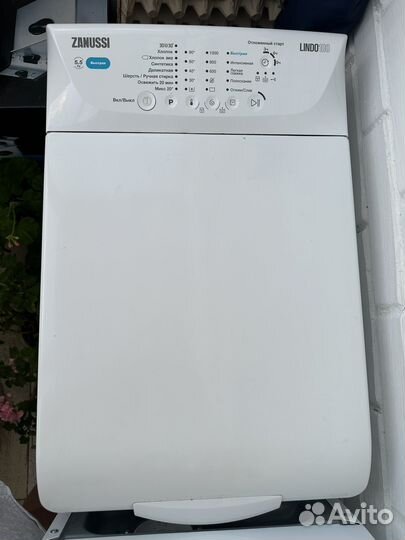 Стиральная машина с вертикальной загрузкой