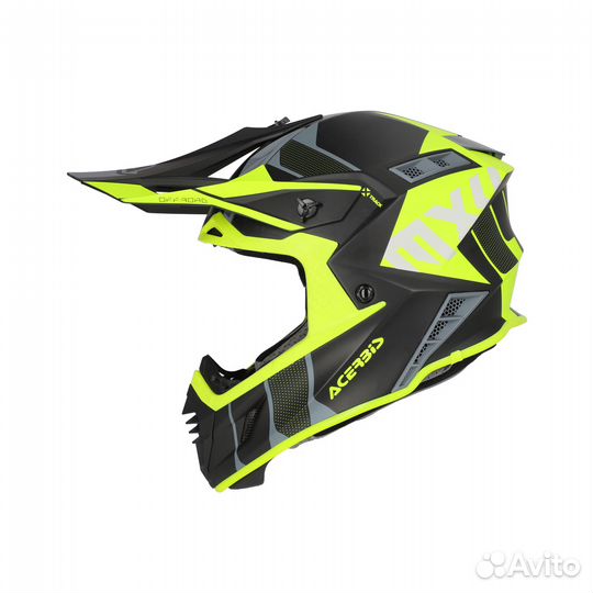 Эндуро Шлем Acerbis X-track 22-06 Black/Fluo-Yello