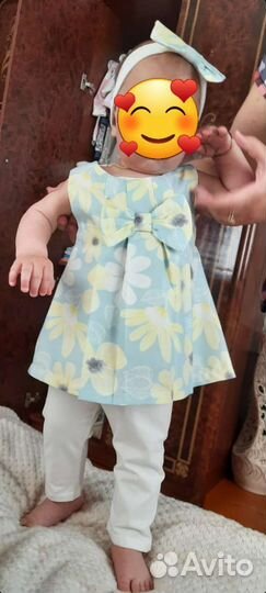 Платье для девочки 80 86
