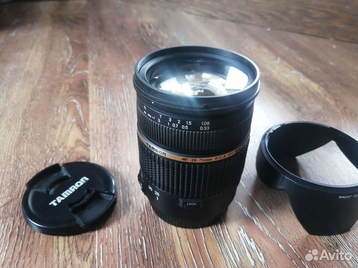 Объектив Tamron 28-75mm 2.8 makro