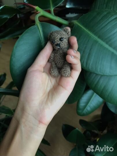 Плюшевый мишка крючком. Ручная работа. :)