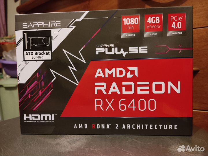 Видеокарты AMD Radeon RX6400